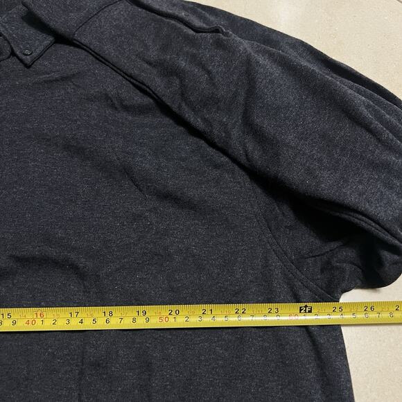 Brooks Brothers New Button Down Shirt Mens XL Gray Long Sleeve 100% Cotton - Picture 5 of 7